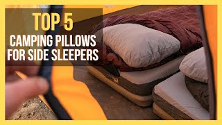 ✅ 5 BEST Camping Pillows For Side Sleepers 2024 [upl. by Rankin]