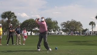 ROGER CLEMENS  REG amp SLOW MOTION GOLF SWING OF PITCHING LEGEND FROM THE GAME OF BASEBALL [upl. by Anwahsal]