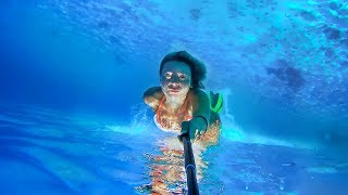 Adriatic underwater swimming in Croatia [upl. by Yolanthe807]