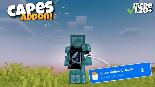 Capes Addon for Minecraft PE 120   Custom Capes Addon for Mcpe 120 [upl. by Airamanna272]