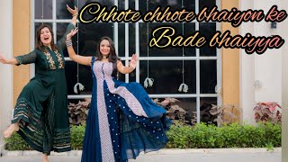 Chhote Chhote Bhaiyon ke Bade bhaiyya  Dance cover  weeding Dance Sangeet dance [upl. by Gorlin]