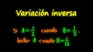 Algebra de Baldor Ejercicio 1666 Variaciones Relación proporcional inversa [upl. by Hadik898]