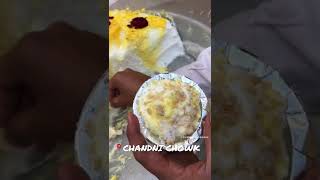 Delhi’s Famous Daulat Ki Chaat  Chandni Chowk Delhi [upl. by Gusella510]