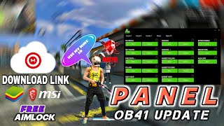 OB41 FREE FIRE PC PANEL  PAID PANEL FREE  FAKE DAMAGE FIXED  FREE FIRE ANTIBLACKLIST PANEL MSSYT [upl. by Aimat999]