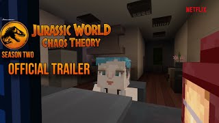 Jurassic World Chaos Theory  Season 2 Trailer  Minecraft Recreation  Netflix [upl. by Harland600]