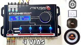 Cortes de Frequência para caixa trio 4 vias STX2448  Passo a Passo para iniciantes  MUITO FÁCIL [upl. by Hedges]