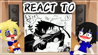 🇺🇸🇪🇸 REACT TO SASUNARU  REACCIONAN A SASUNARU  MARI [upl. by Riobard]