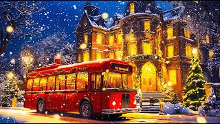 Relaxing Christmas Songs Playlist With A Beautiful Cozy Snowy Christmas ❄️ Best Christmas Carols [upl. by Ecitnerp]