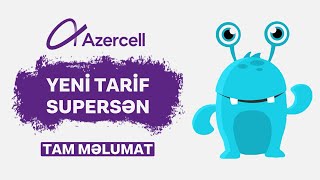 Azercell SuperSen yeni tarif OZUNET [upl. by Enitsahc]