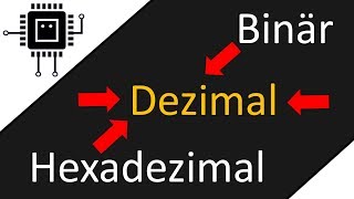 Binär in Dezimal Hexadezimal in Dezimal alle Zahlen in Dezimal umwandeln [upl. by Barris]