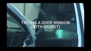 How To Install Precut Window Tint  With Gasket In [upl. by Dolf]