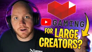 IS YOUTUBE GAMING ONLY FOR LARGE CREATORS [upl. by Giusto]