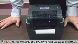 TSC TTP245C Desktop Thermal Printer [upl. by Tadich]