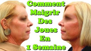 comment maigrir des joues en 1 semaine [upl. by Yziar]