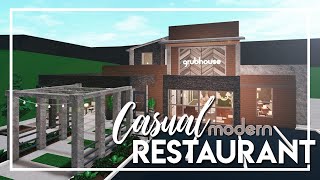 Welcome to Bloxburg Casual Modern Restaurant [upl. by Aikemit]