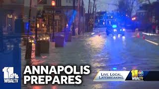 Annapolis businesses prepare for more flooding [upl. by Juta]