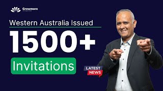 WA Issued 1500 Invitations Today Visa Subclass 190 amp 491  November 2024 Update [upl. by Natal302]