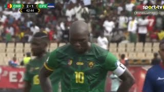 Vincent Aboubakar Goal Cameroon vs Cape Verde 41 All GoalsHighlights FIFA World Cup Qualifiers [upl. by Suoicerp]