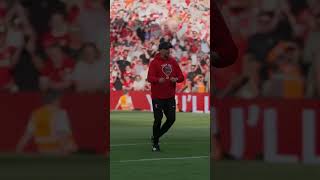 Jurgen Klopp The Emotional Fist Pumps Farewell [upl. by Atalayah337]