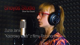 Kolorowy wiatr  Zuzia Janik piosenka z filmu Pocahontas [upl. by Arreis]