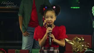 Heiress Harris and the ESSENCE Children’s Choir shine at the 2023 ESSENCE Holiday Special [upl. by Clancy]