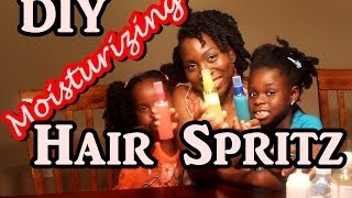 How to make Moisturizing Spray for Natural Hair [upl. by Suzi]