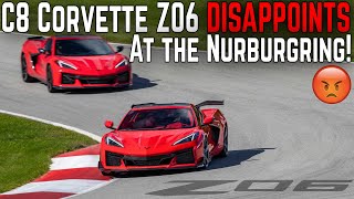 The C8 Corvette Z06 FINALLY gets a NURBURGRING time and it is DISAPPOINTING [upl. by Vinia]