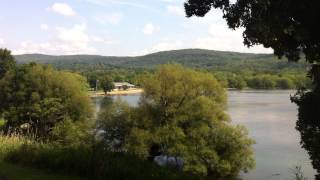 Walking in Glimmerglass State Park New York [upl. by Eiliab]