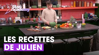 Découvrez la recette de la tarte aux pommes de Julien  Star Academy 2023 [upl. by Akitan]