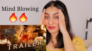 RRR Trailer Reaction  NTR RamCharanAjayD AliaB  SS Rajamauli  IllumiGirl [upl. by Yvan665]