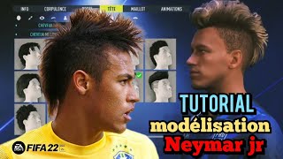 FIFA 23FC 24TUTORIELComment modéliser NEYMAR JR ❤ SUR FIFA 23 CLUB PRO [upl. by Lemmie]