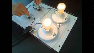 Two switch two light circuit explained [upl. by Fradin]