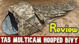 Review  Australian Military TAS Hooped Bivi  Bivy  Bivvy [upl. by Ithaman]