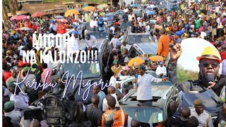 KALONZO OCHILO AYAKO STORMING MIGORI COUNTY [upl. by Asillem]