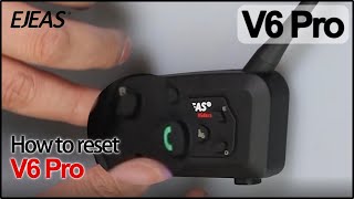 EJEAS V6 Pro  How to reset the V6 Pro [upl. by Sutherland]