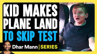 Mischief Mikey S1 E03 Kid Makes Plane Land To Skip Test  Dhar Mann Studios [upl. by Izaak]