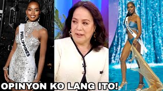 GLORIA DIAZ NAGSALITA NA SA MGA BUMABATIKOS KAY CHELSEA MANALO [upl. by Oreste55]