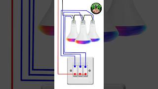 3 Gang Switch Wiring shortsshortsfeedshortsvideoelectricalwiringwiringtecnic religion [upl. by Kessler582]