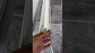 Casement door thickness 2mm aluminium weldingequipment aluminiumslidingwindow aluminum [upl. by Enetsuj]