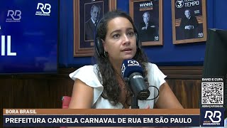 CARNAVAL CANCELADO  Diante dos surtos de gripe e Covid prefeitura de SP suspende evento na capital [upl. by Yatnuahs]