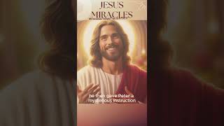 Jesus Miracles The Chosen  Miraculous Temple Tax in a Fish’s Mouth 26 shorts jesuschrist [upl. by Neda]