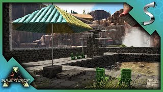 THE ENTERTAINMENT DISTRICT amp POOL  Ark RAGNAROK DLC Gameplay S3E73 [upl. by Idnac]