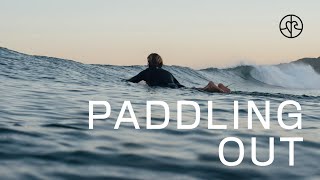 PADDLING OUT THROUGH BREAKING WAVES  How To Surf  Making it into the Lineup Through White Water [upl. by Amick]