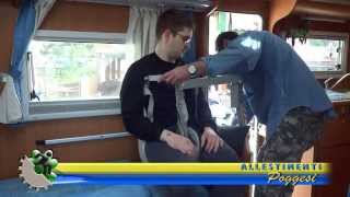 gruetta solleva disabile per caravan camper [upl. by Seafowl]