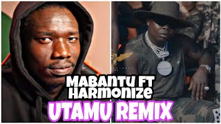 Mabantu ft Harmonize  UTAMU REMIX Official Music VideoREACTION [upl. by Newell]