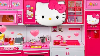 37 Minutes Satisfying with Unboxing Hello Kitty Kitchen Playset Collection ASMR  Review Toys [upl. by Arvonio]