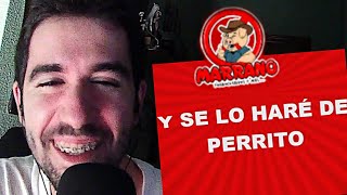 REACCIÓN A LA CANCIÓN El Ansioso  Grupo Marrano EL QUE TE PONE A CUATRO XD [upl. by Ashraf]