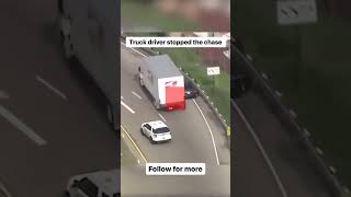 The truck driver stopped the car chase [upl. by Leissam724]