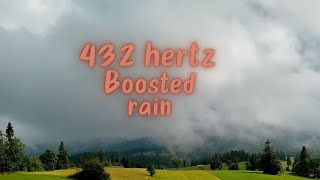 432 Hertz Rain TONE for DEEPER Sleep and Meditation [upl. by Alaet]