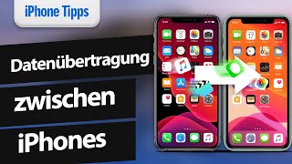 Tutorial Daten von iPhone auf iPhone ohnemit Computer übertragen schnell amp einfach [upl. by Tuttle117]